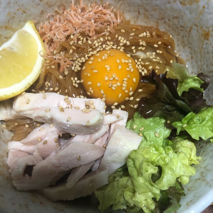 混ぜ冷麺